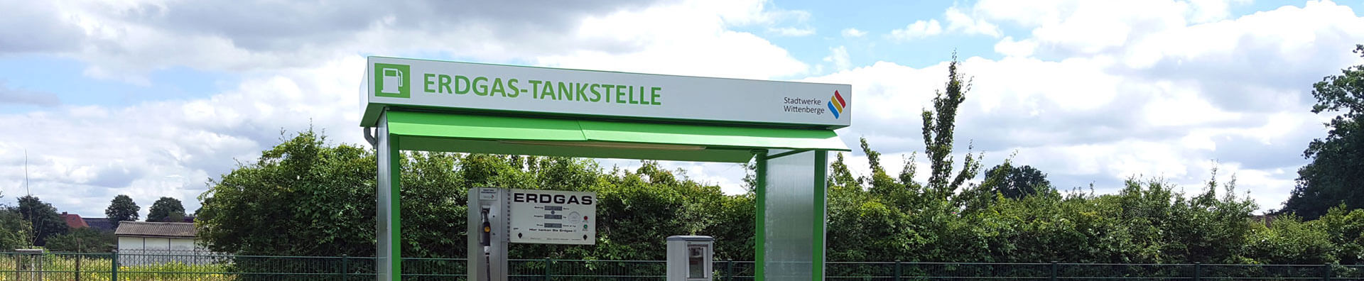 Stadtwerke Wittenberge - Erdgastankstelle im Bentwischer Weg